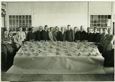 Photograph: CTS 1941 Model Aircraft made by teachers for training armed forces