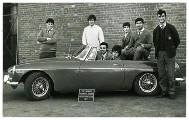 Photograph: CTS 1971 Motor Sport Club students