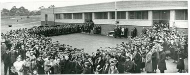 Photograph: Opening of PTS 1937, Photograph: Opening of Preston Technical School 1937