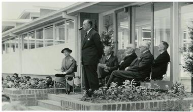 Photographs: Official opening of PTS Girls School 1959