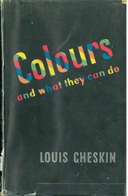 Book: Colours and what they can do 1951