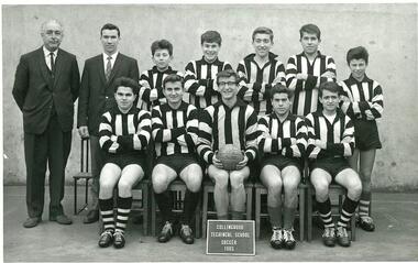Photograph: Collingwood Technical School 1965 Soccer team