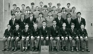 Photograph: Collingwood Technical School 1966 Students and Teams