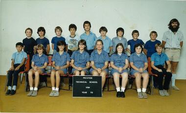 Photographs: Preston Technical School 1984 Classes