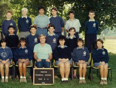 Photographs: Preston Technical School 1986 Classes