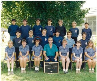 Photographs: Preston Technical School 1987 Classes