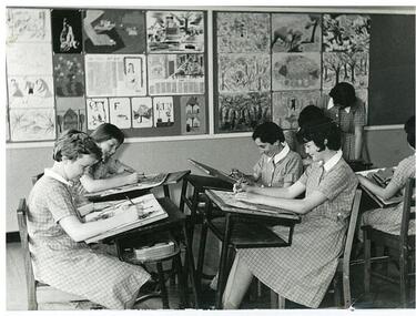 Photograph: PTS 1958 Girls School Class