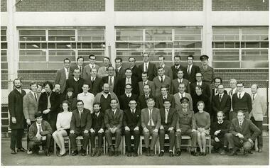 Photograph: CTC 1970 Staff, Photograph: Collingwood Technical College 1970 Staff
