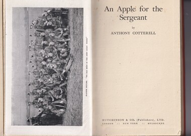 Anthony Cotterell, An apple for the sergeant, 1944