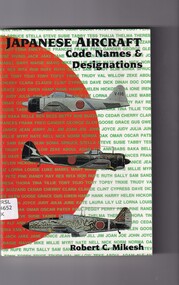 Book, Robert C Mikesh, Japanese aircraft: Code names and designations, 1993
