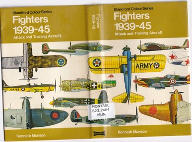 Book, Keith Munson, Fighters 1939-1945: Attack and training aircraft, 1969