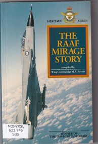 Book, Marrin Susans, The RAAF Mirage story, 1990