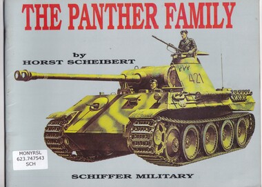 Book, Horst Scheibert, The Panther family, 1990