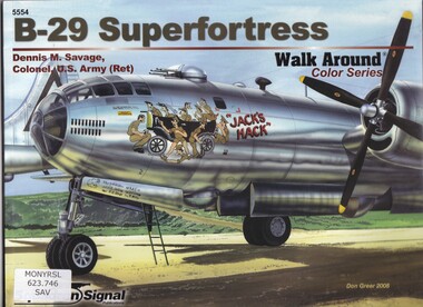 Book, Squadron Signal Publications, B-29 Superfortress, 2008