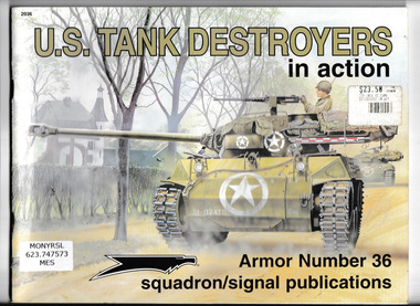 Book, Jim Mesko, U.S Tank destroyers in action, 1998