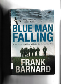 Book, Frank Barnard, Blue man falling