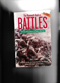Book, Carroll and Graf, The mammoth bookof battles: The art and science of modern warfare, 1999