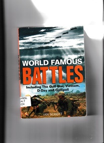 Book, Magpie Books, World famous battles, 2004
