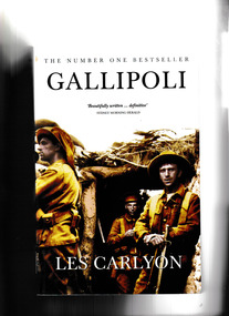 Book, Les Carlyon, Gallipoli, 2002