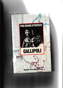 Book, Robert Rhodes James, Gallipoli, 1965