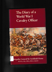 Book, Costello, The diary of a World War I cavalry officer, 1985
