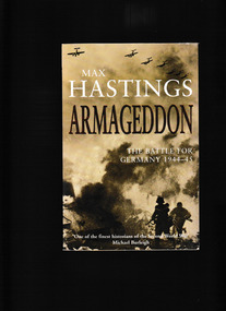 Book, Max Hastings, Armageddon: the battle for Germany, 2004