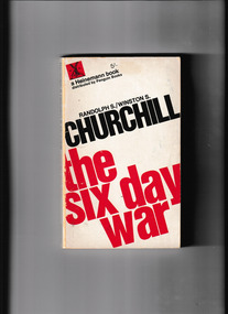 Book, Randolph S. Churchill  et al, The six day war, 1967