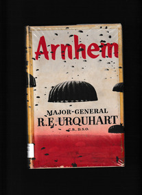 Book, RE Urquhart, Arnhem, 1958