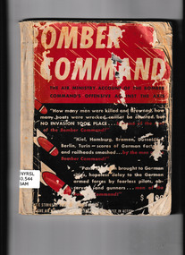 Book, H.M. Stationery Office, Bomber Command : the Air Ministry account of Bomber Command's offensive against the Axis, September, 1939-July, 1941