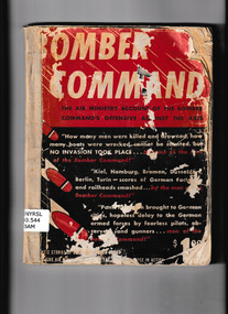 Book, H.M. Stationery Office, Bomber Command : the Air Ministry account of Bomber Command's offensive against the Axis, September, 1939-July, 1941, 1941