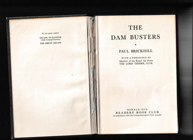 Book, Paul Brickhill, The dam busters, 1953