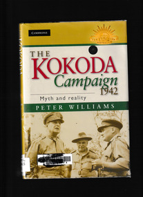Book, Peter Williams, The Kokoda Campaign 1942 : myth and reality, 2012
