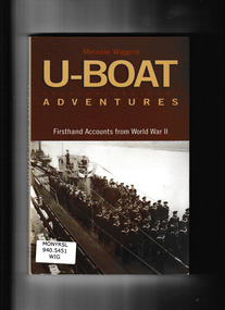Book, Naval Institute, U-boat adventures : firsthand accounts from World War II, 2010