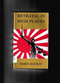 Book, Tasman Archives, Betrayal in high places, 1996
