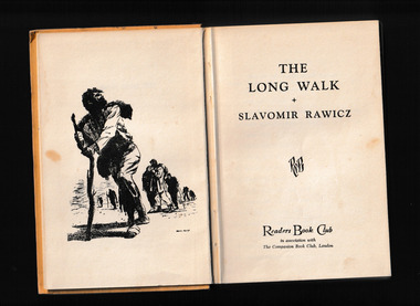 Book, Readers Book Club, The long walk, 1958