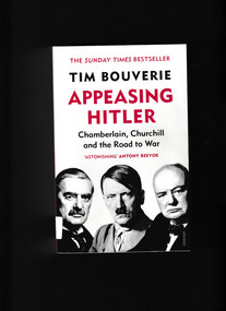 Book, Vintage, Appeasing Hitler : Chamberlain, Churchill and the road to war, 2020