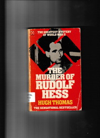 Book, Coronet Books, The murder of Rudolf Hess, 1980