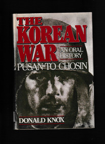 Book, Harcourt Brace Jovanovich, The Korean War : an oral history (v.1.), 1985