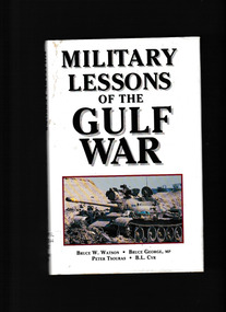 Book, Presidio Press, Military lessons of the gulf war, 1991