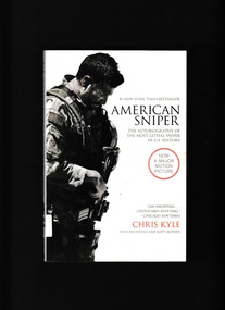 Book, Harper Collins, American Sniper: The Autobiography of the Most Lethal Sniper in U.S. Military History, 2014