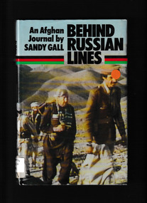 Book, Sidgwick & Jackson, Behind Russian lines : an Afghan journal, 1983