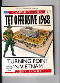 Book, Osprey, Tet offensive; 1968 : the turning point in Vietnam, 1990
