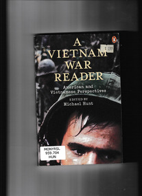 Book, University of North Carolina Press, A Vietnam War reader : a documentary history from American and Vietnamese perspectives, 2010