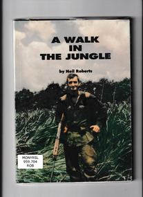 Book, Neil Roberts, A walk in the jungle, 1990