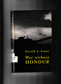 Book, Jacaranda Press, War without honour, 1966
