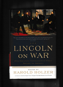 Book, Algonquin Books of Chapel Hil, Lincoln on war, 2011