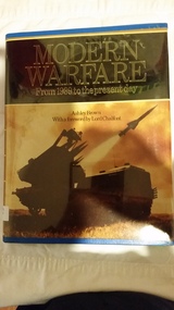 Book, McDonald, Modern warfare: from 1939 to the present day, 1987