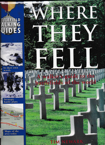 Book, Five mile press, Where they fell : a walker's guide to the battlefields of the world, 2000