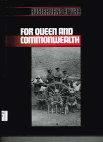 Book, Time Life books, For Queen and Commonwealth, 1987