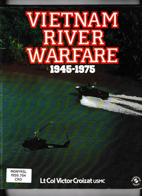 Book, Blandford Press, Vietnam river warfare, 1945-1975, 1986